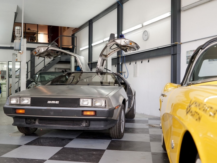 DeLorean Vermessung Manufaktur Marton delorean_manufakturmarton