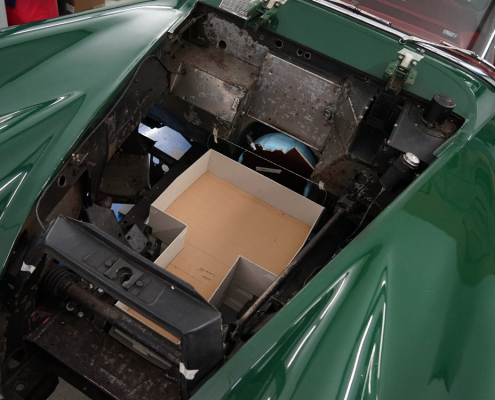 JaguarXK150 Grobkonzept Batteriekiste jaguarxk150_batteriekiste