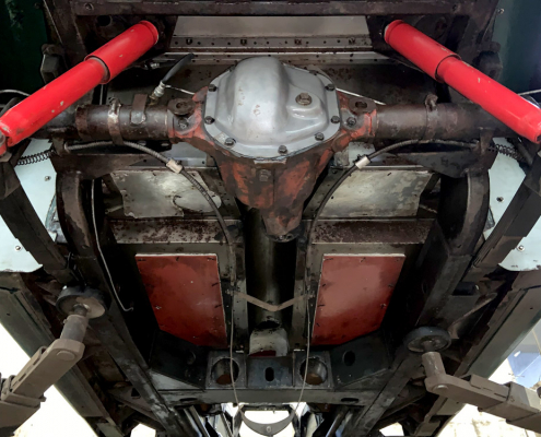 JaguarXK150 beim Trockeneisstrahler jaguarXK150_trockeneisstrahlen