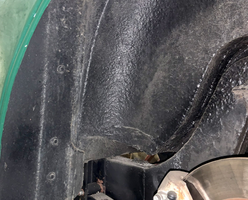 JaguarXK150 beim Trockeneisstrahler jaguarXK150_trockeneisstrahlen