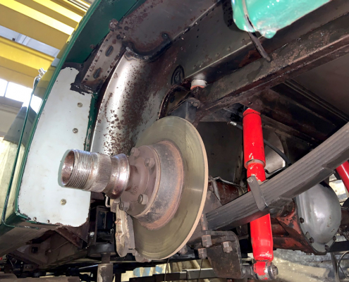 JaguarXK150 beim Trockeneisstrahler jaguarXK150_trockeneisstrahlen