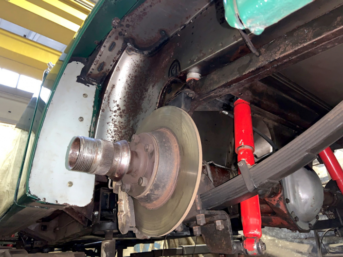 JaguarXK150 beim Trockeneisstrahler jaguarXK150_trockeneisstrahlen